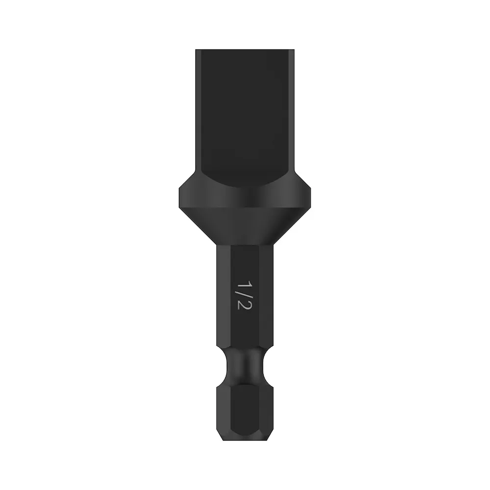Adaptador Bosch PRO Impact para soquetes 1/2", encaixe 1/4"