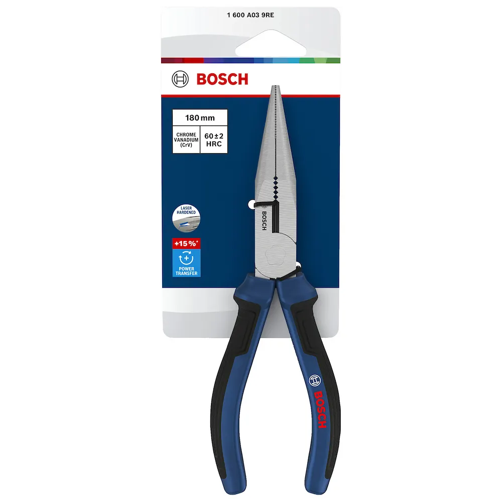 Alicate Bico Longo Bosch 180 mm