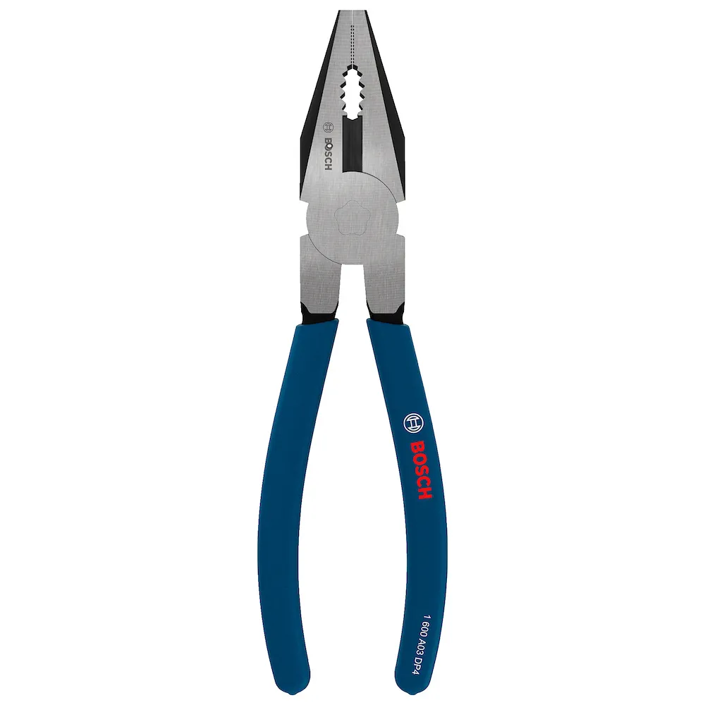 Alicate Universal Bosch 180mm Cabos Emborrachados
