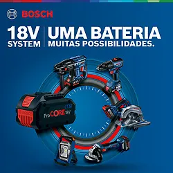 Aspirador de pó Bosch GAS 18V-1 18V Sem bateria