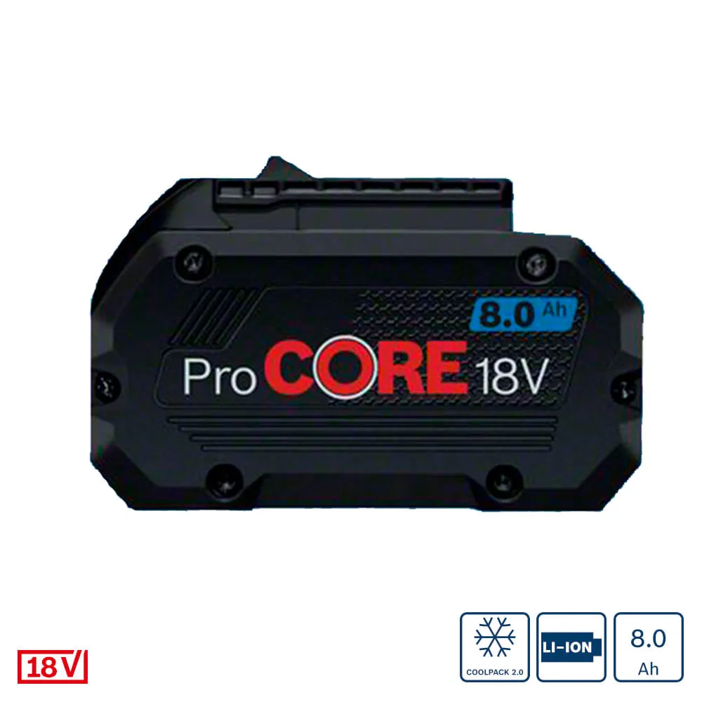 Bateria de Íons de Lítio ProCORE Bosch 18V 8,0Ah