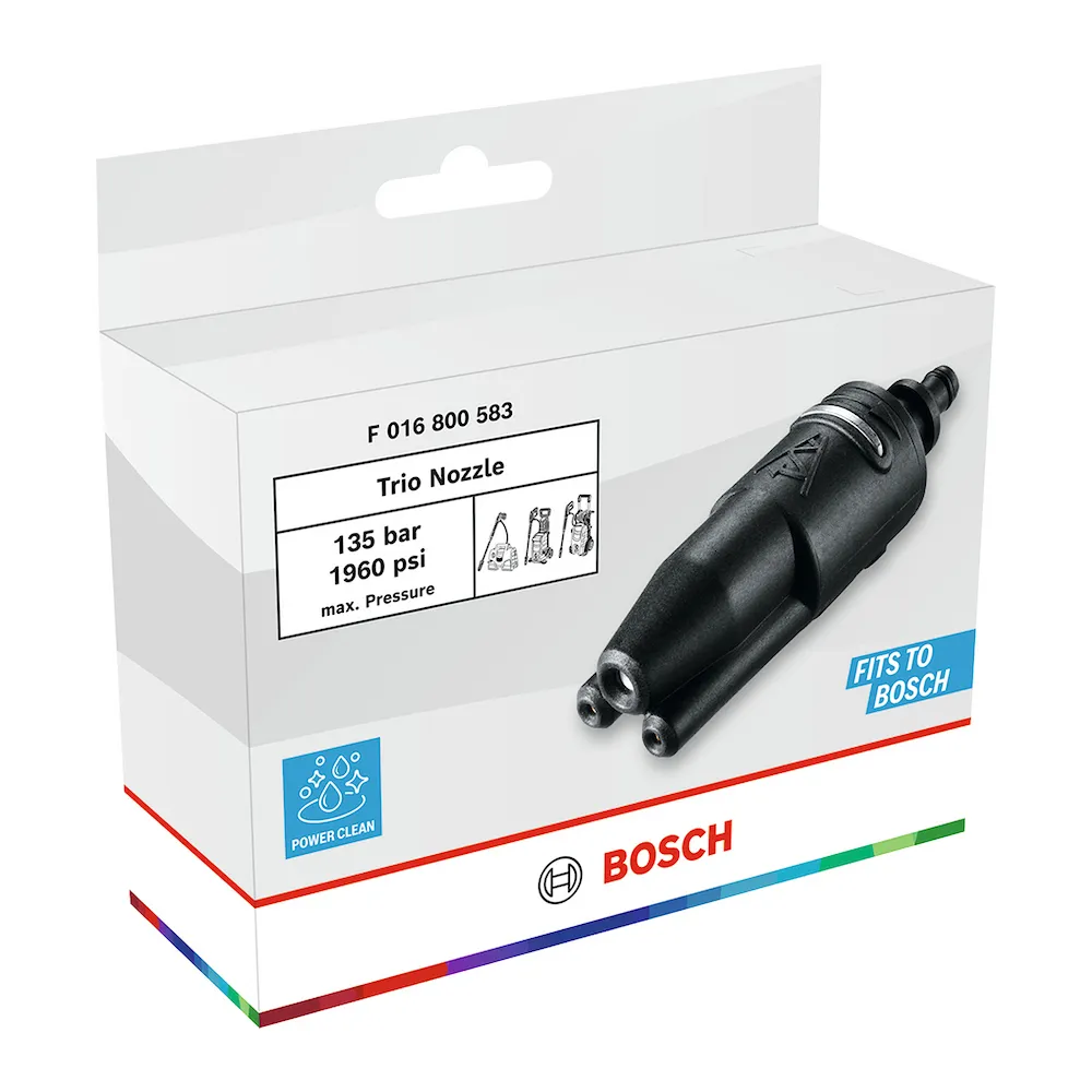 Bico 3 em 1 para Lavadora de alta pressão Bosch