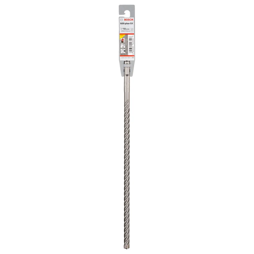 Broca Bosch SDS plus-5X para concreto de 250 a 310 mm