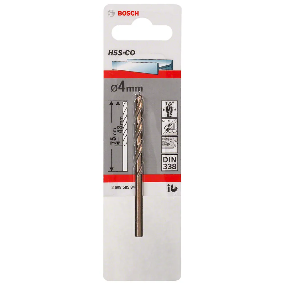 Broca para metal Bosch Aço Rápido HSS-Co