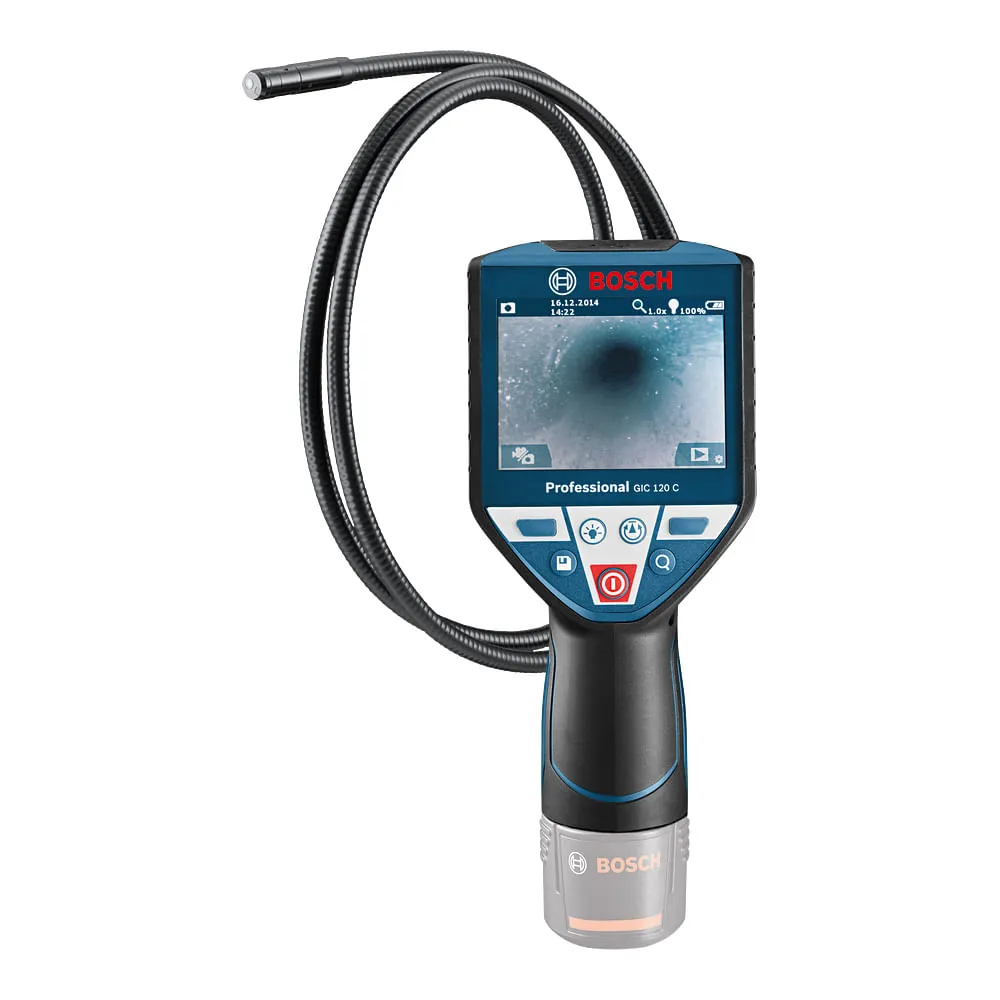 Câmera de inspeção Bosch GIC 120 C com cabo de 120 cm