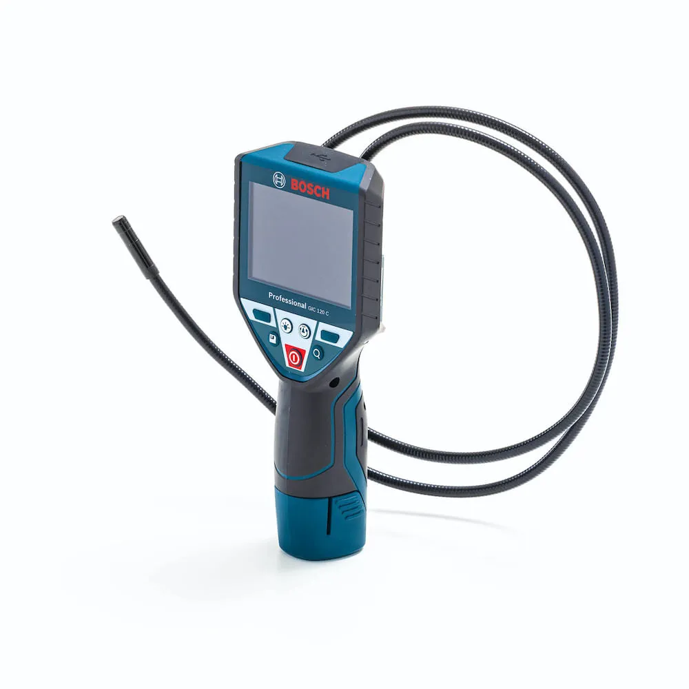 Câmera de inspeção Bosch GIC 120 C com cabo de 120 cm