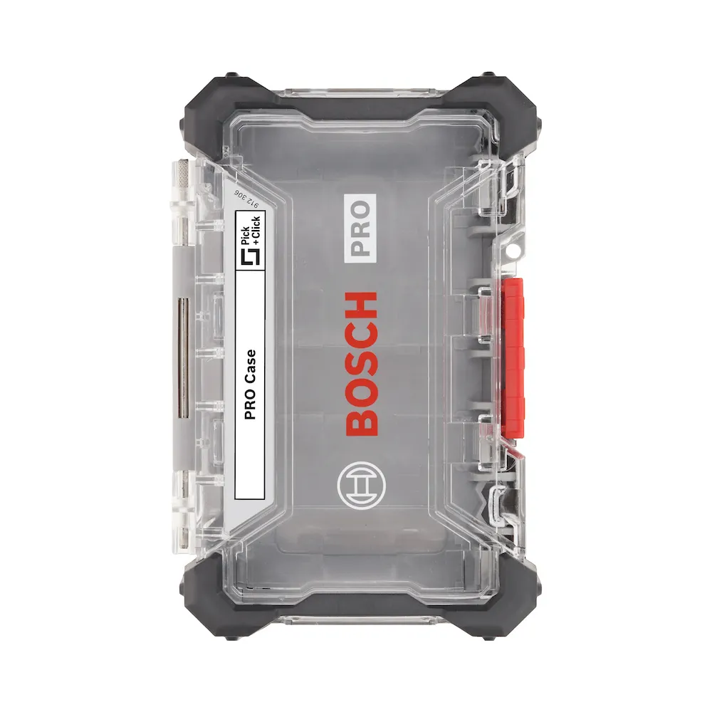 Caixa Plástica Modular Bosch Pick and Clic para Kits de Pontas e Brocas Impact Control