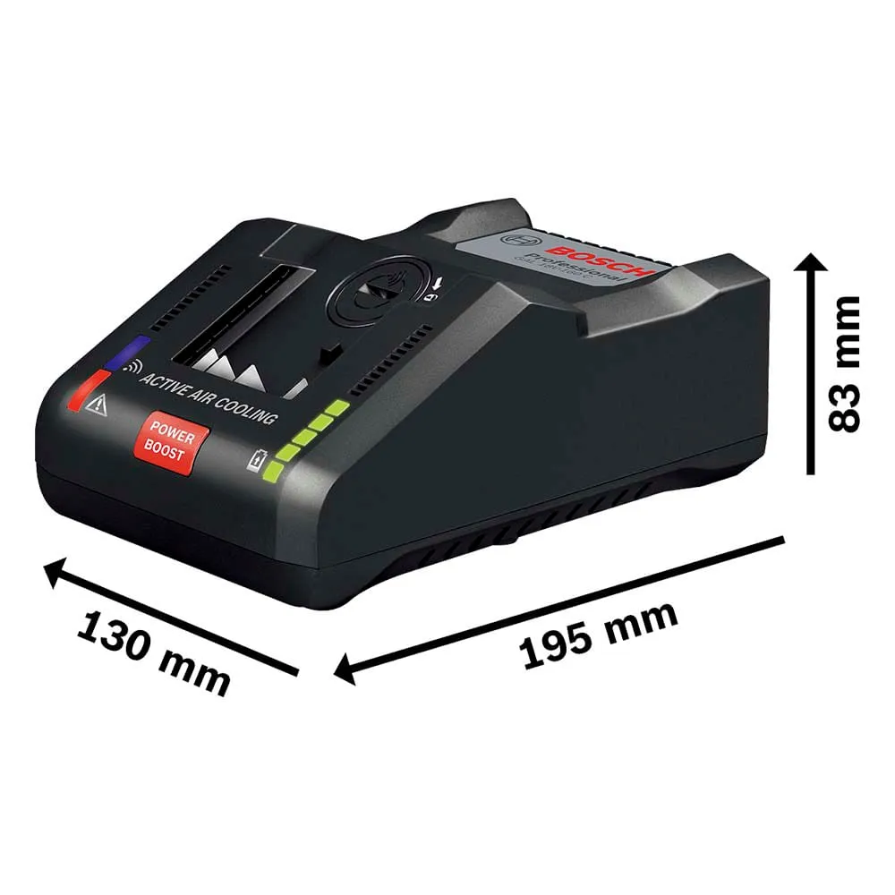 Carregador de bateria 18V Bosch GAL 18V-160 C 220V