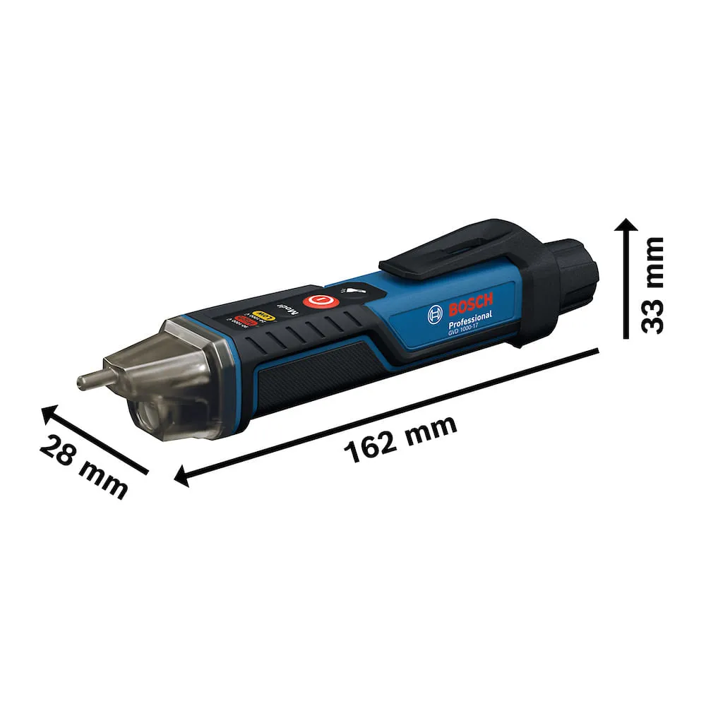 Detector de Tensão sem contato Bosch GVD 1000-17
