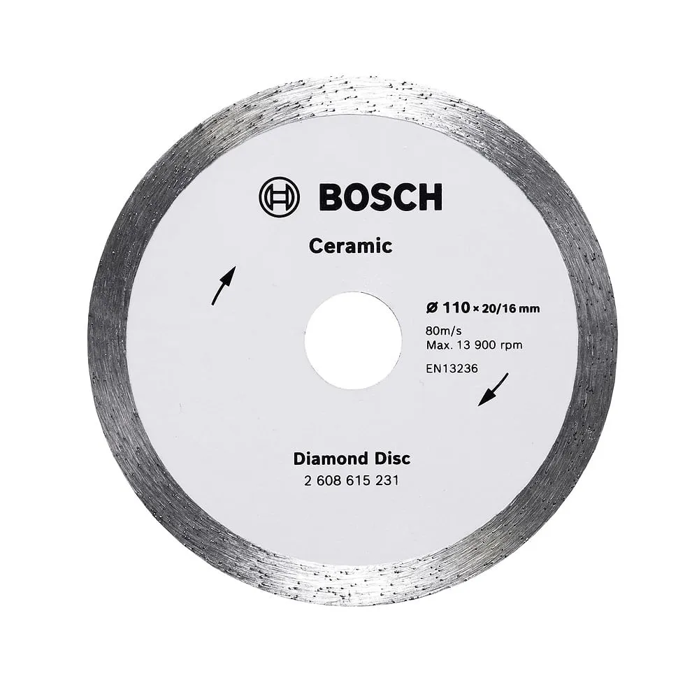 Disco Diamantado Bosch Ceramic continuo 110x20/16x8mm