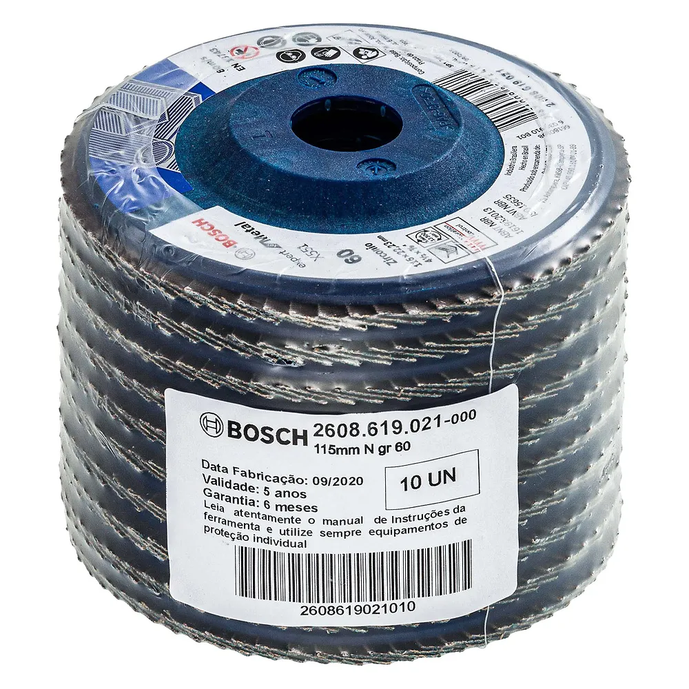 Disco Flap Bosch Expert for Metal 115mm G60 Reto