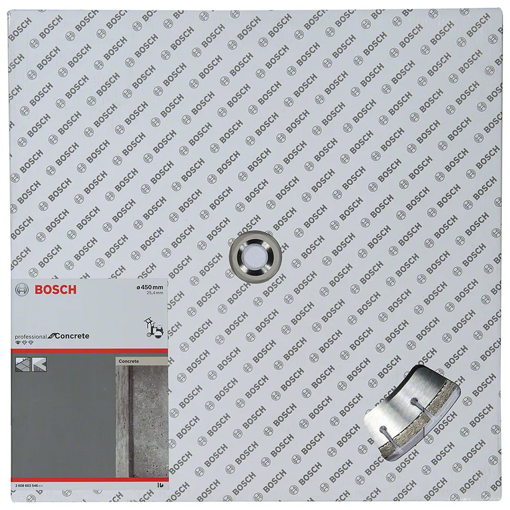 Disco corte diamantado Bosch Std Concrete 450x25,40x3,6x10mm