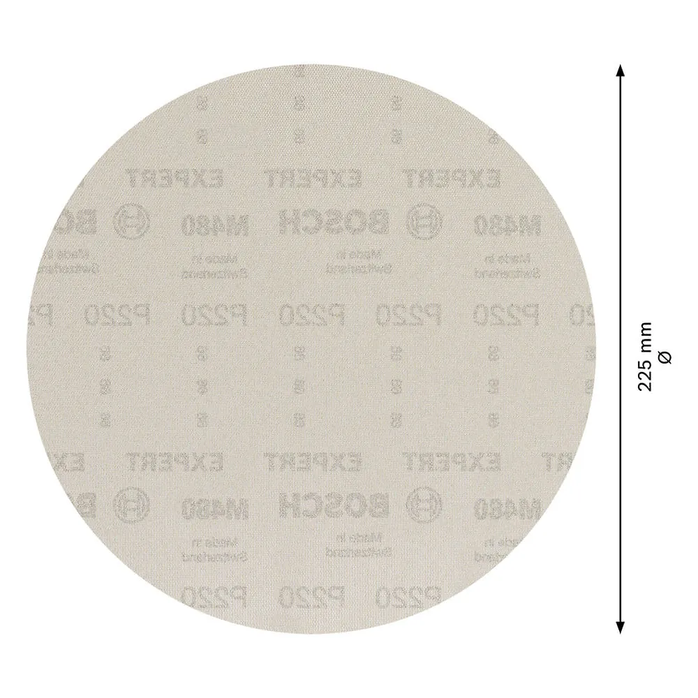Disco de Lixa Bosch EXPERT M480 225mm, 25 peças