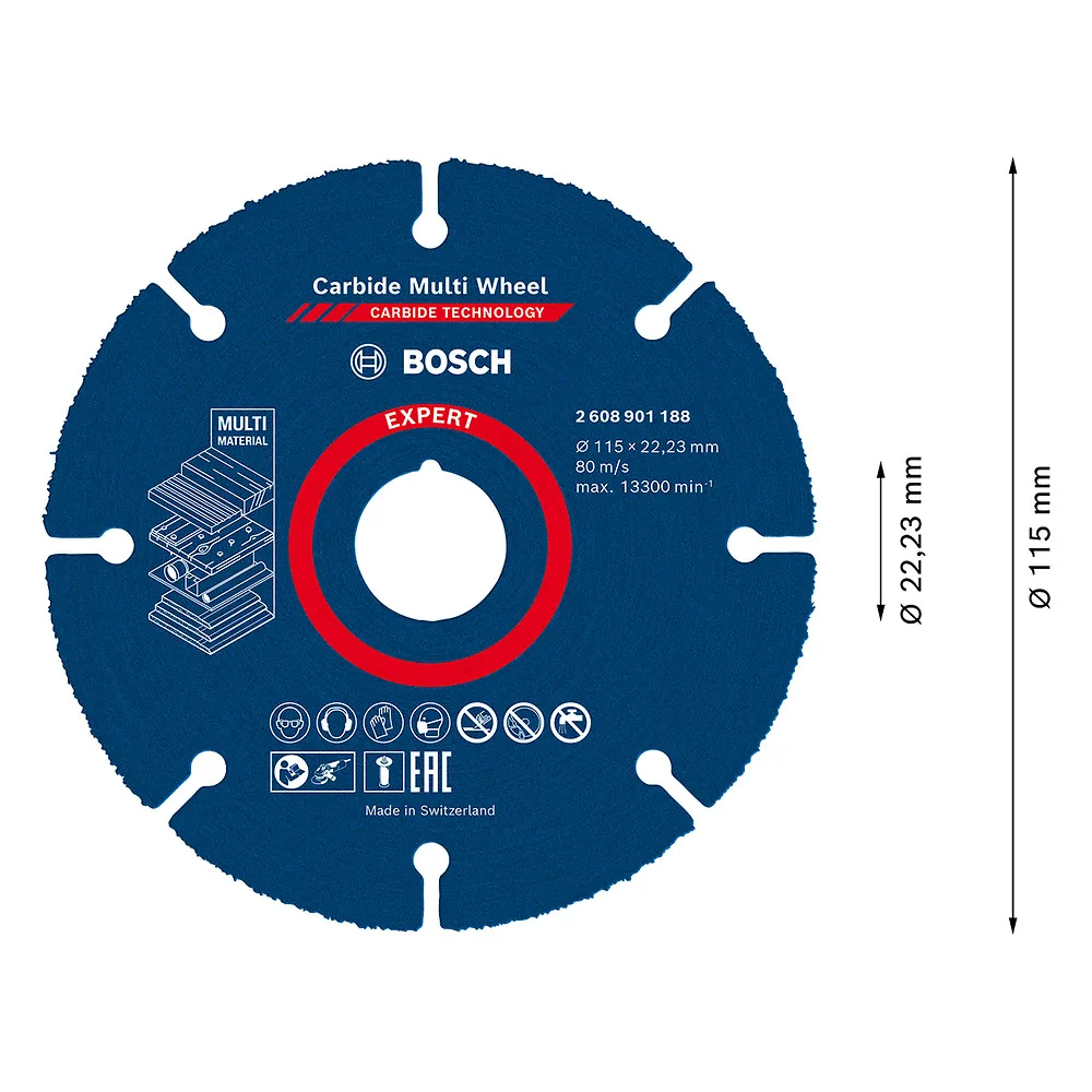 Disco de corte Bosch EXPERT Carbide Multi Wheel