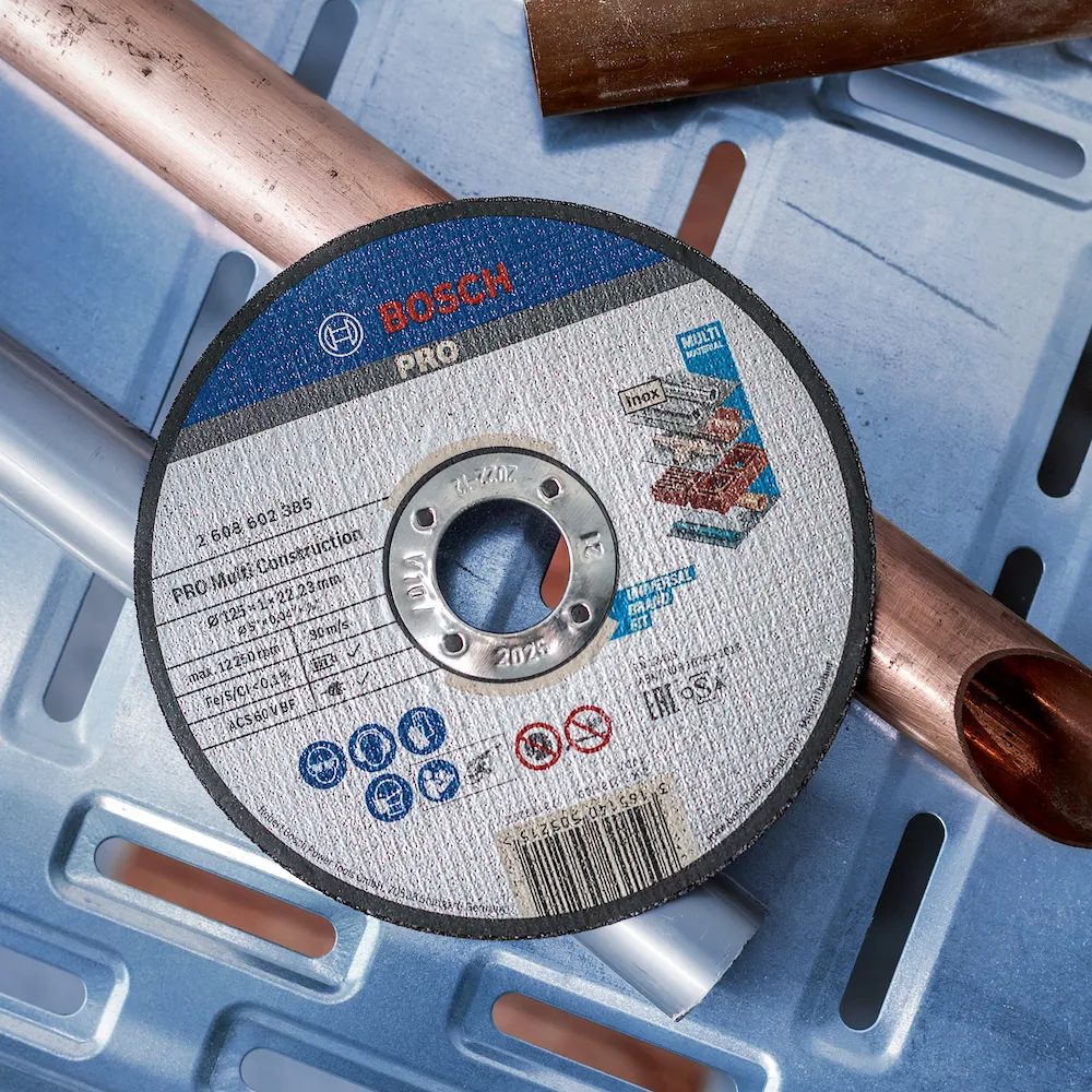 Disco de corte Bosch PRO Multi Construction 125x1,0mm Reto