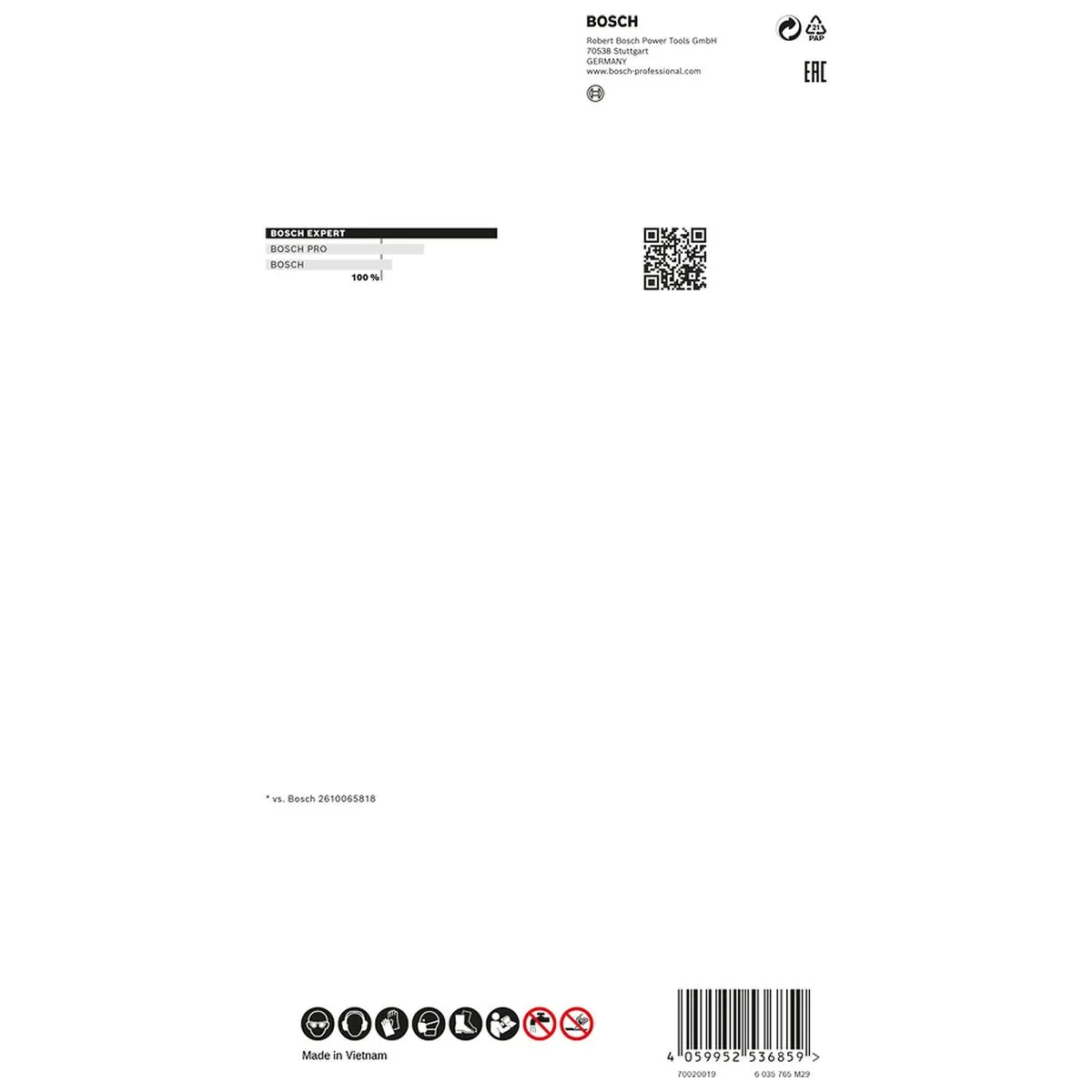 Disco de corte diamantado Bosch EXPERT Bosch 1U