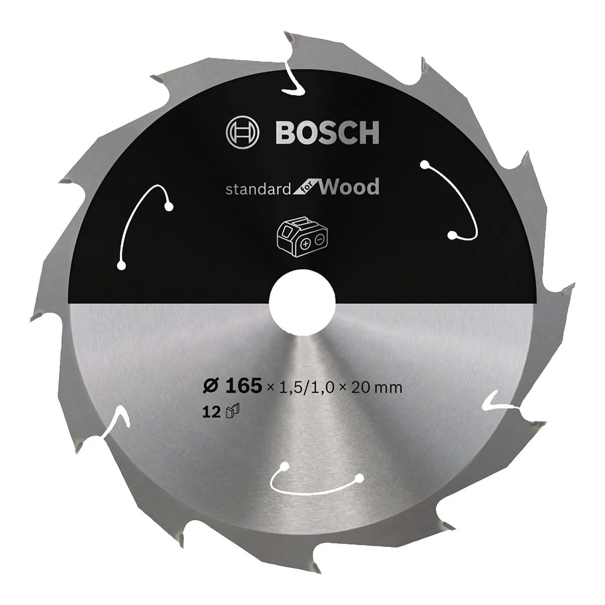 Disco de serra circular Bosch ø165x20x1mm