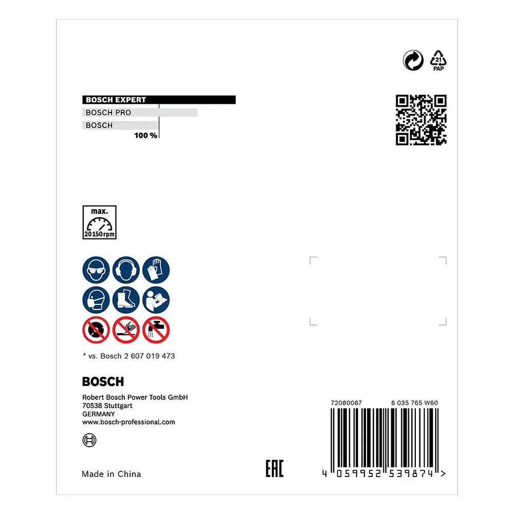 Disco diamantado Bosch EXPERT for Hard Ceramic 76x1,5x10mm