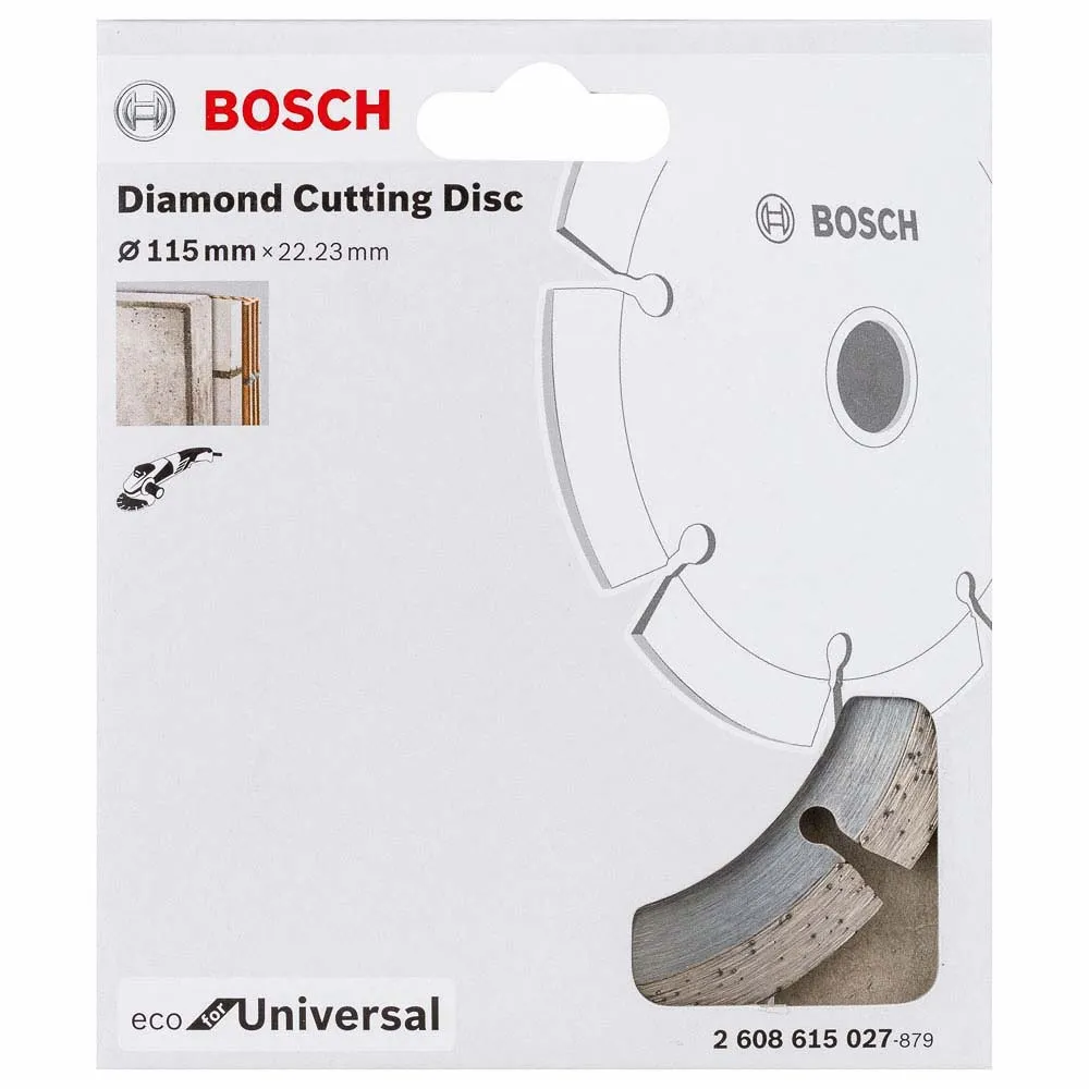 Disco diamantado Bosch Eco For Universal 115x22,23x2x7mm
