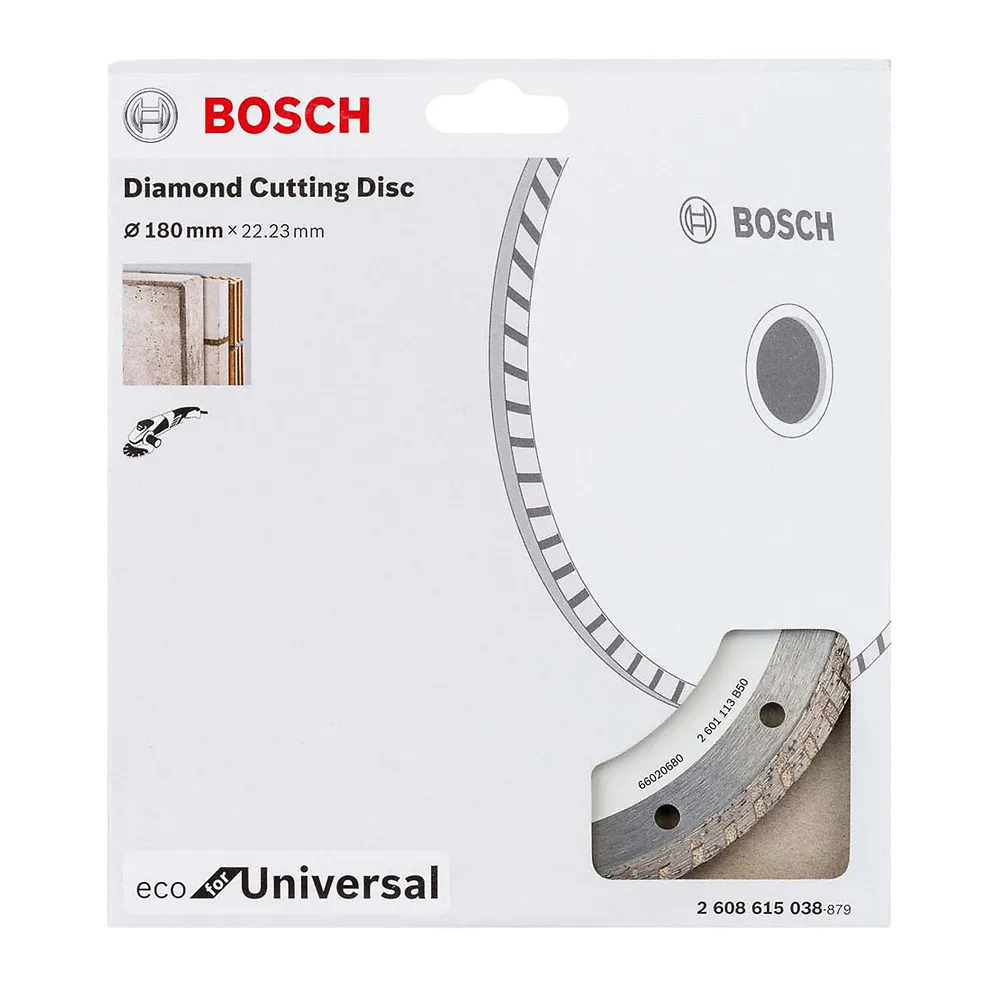 Disco diamantado turbo Bosch ECO Universal