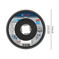 Disco flap Bosch PRO X571 X-Lock 115mm