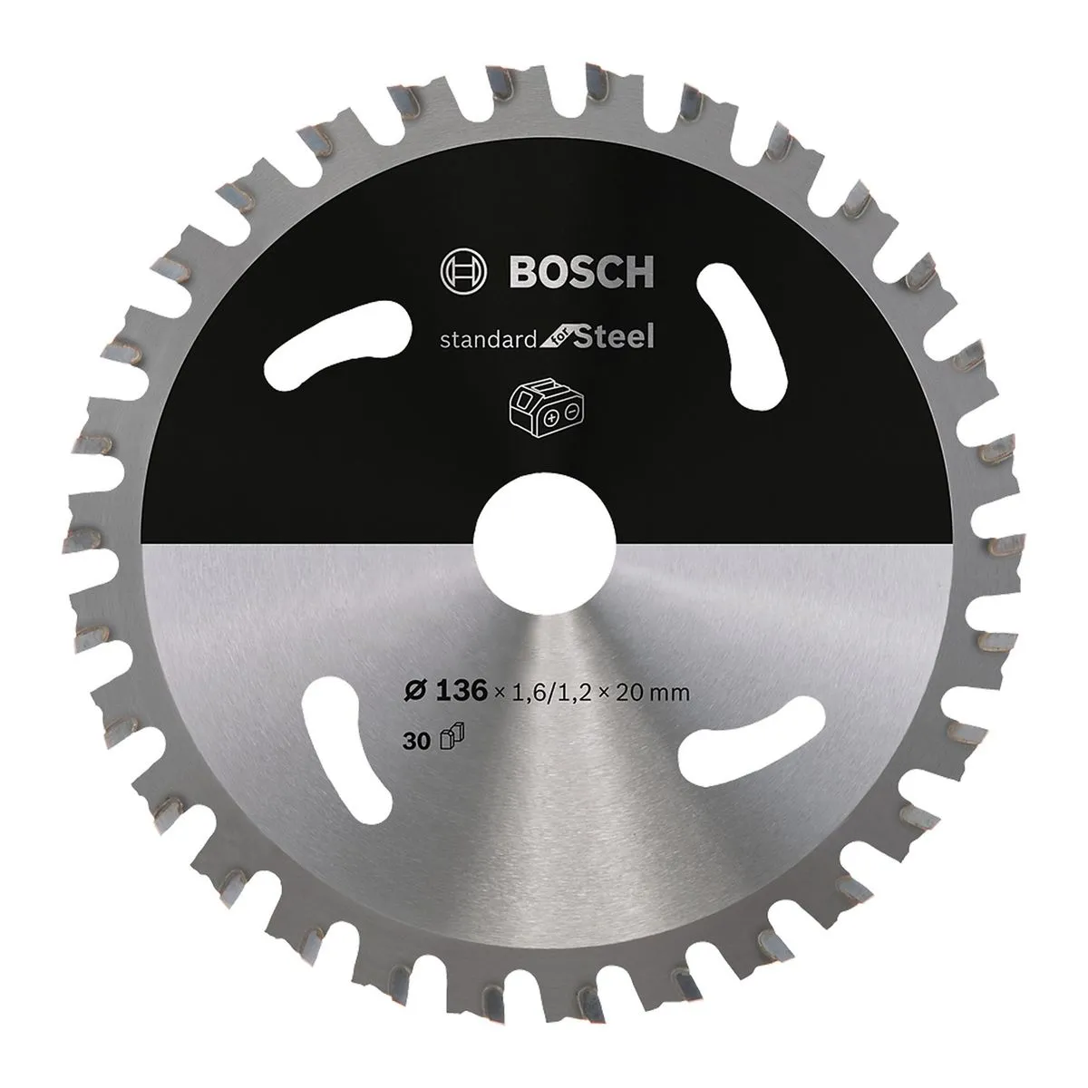 Disco serra circular Bosch Standard for Steel 30D