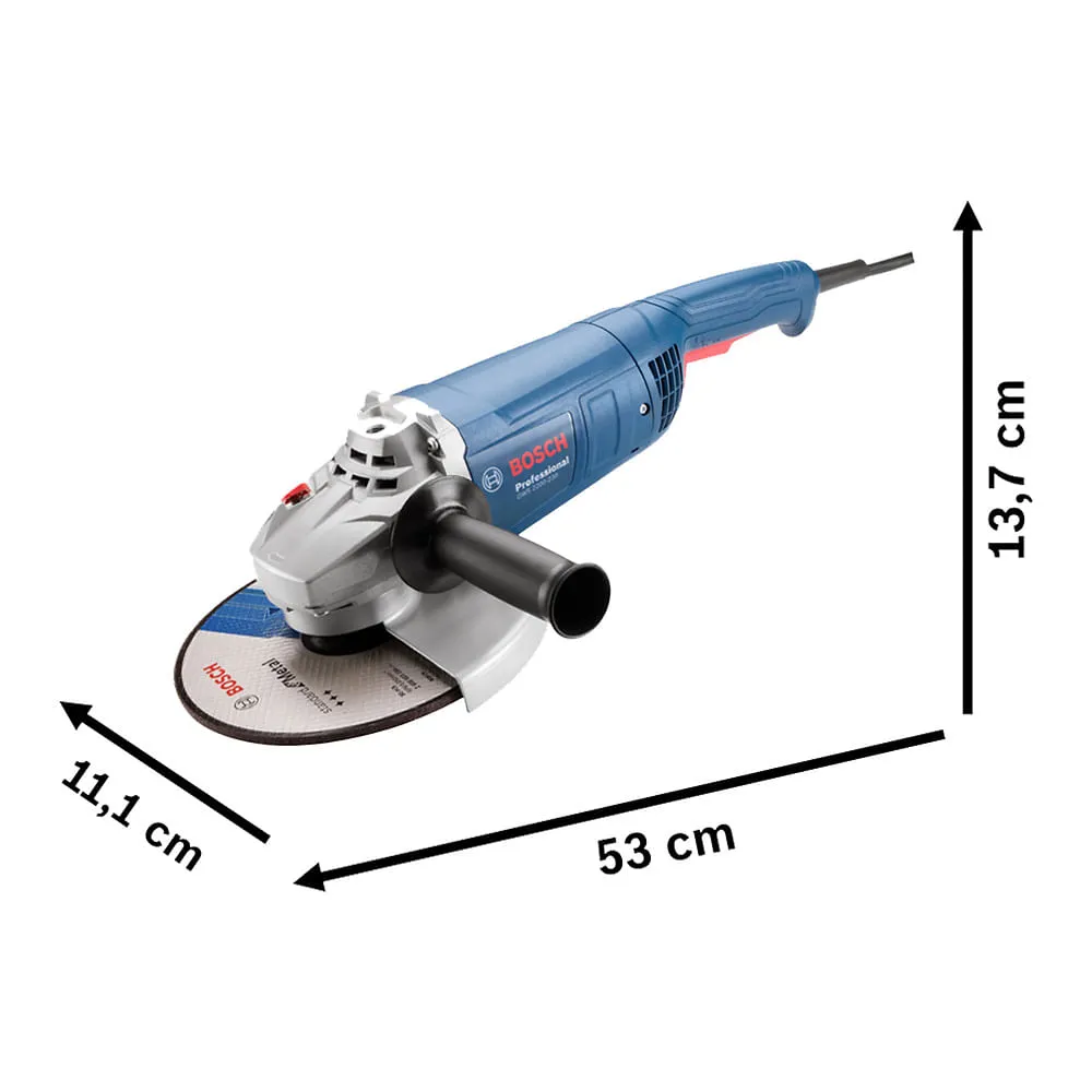 Esmerilhadeira Angular Bosch GWS 2200-230 VULCANO 2200W