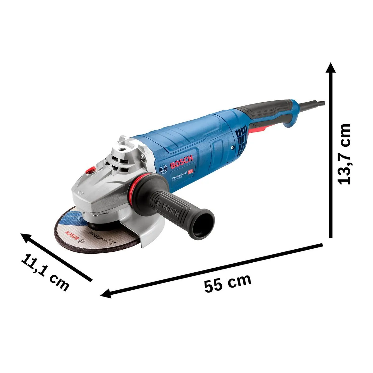 Esmerilhadeira Angular Bosch GWS 28-230 VULCANO 2800W 220V