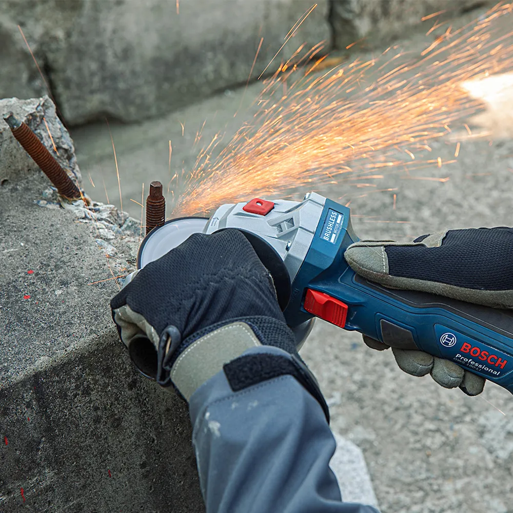 Esmerilhadeira Bosch GWS 180-LI Brushless 18V Sem bateria