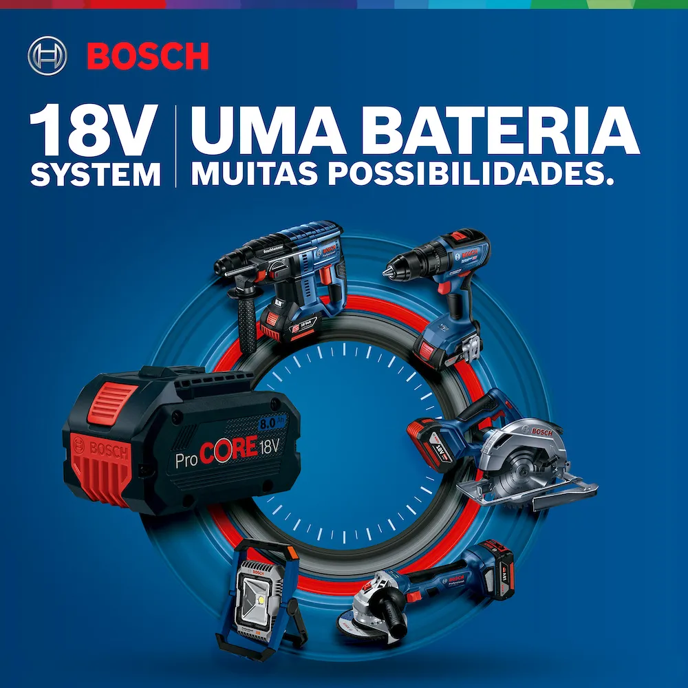 Esmerilhadeira Bosch GWS 18V-15 C Brushless Sem bateria