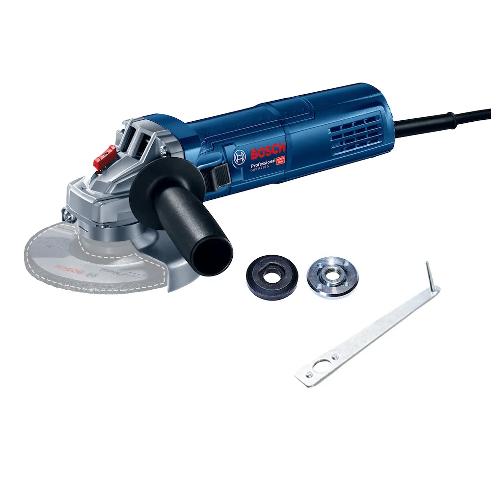 Esmerilhadeira Bosch GWS 9-125 S 900W eixo M14
