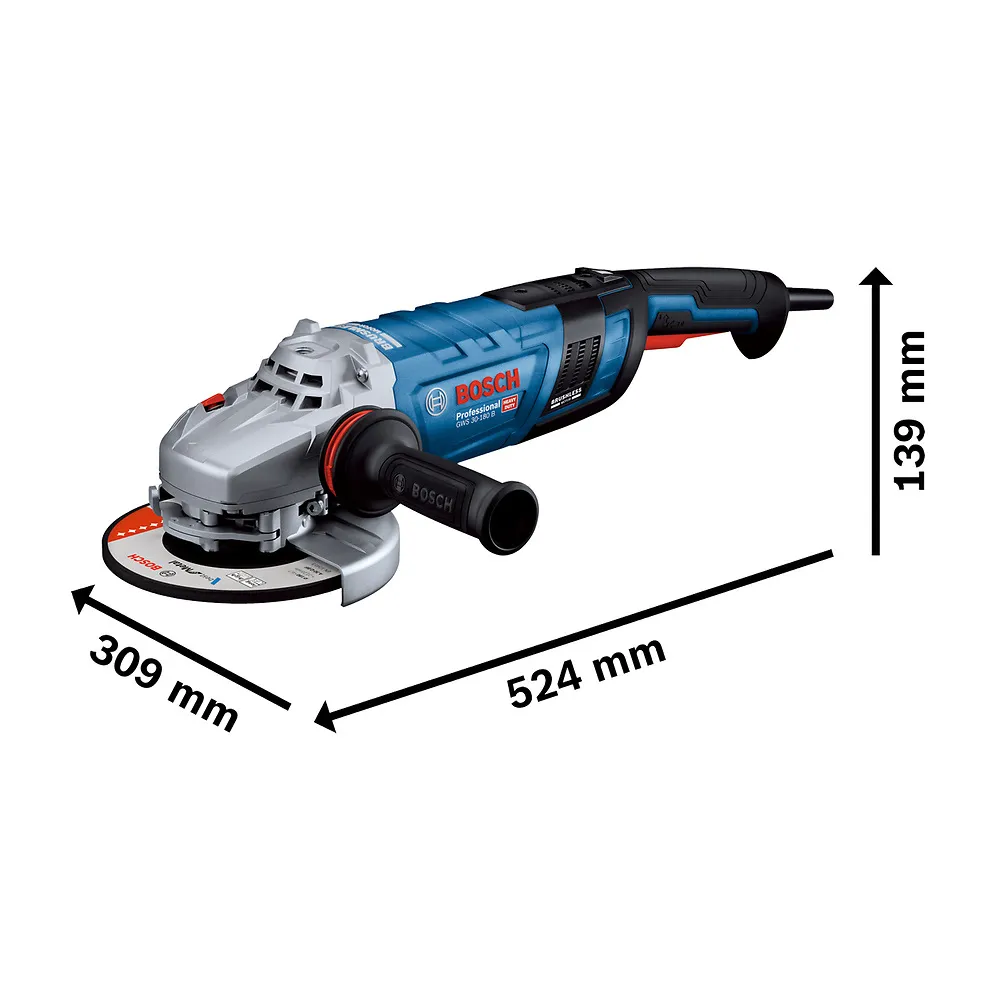 Esmerilhadeira Brushless Bosch GWS 30-180 B 2800W 220V