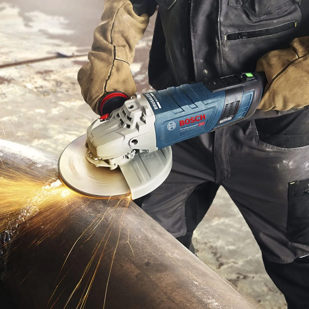 Esmerilhadeira Brushless Bosch GWS 30-180 PB 2800W 220V