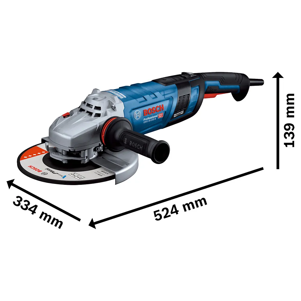 Esmerilhadeira Brushless Bosch GWS 30-230 B 2800W 220V
