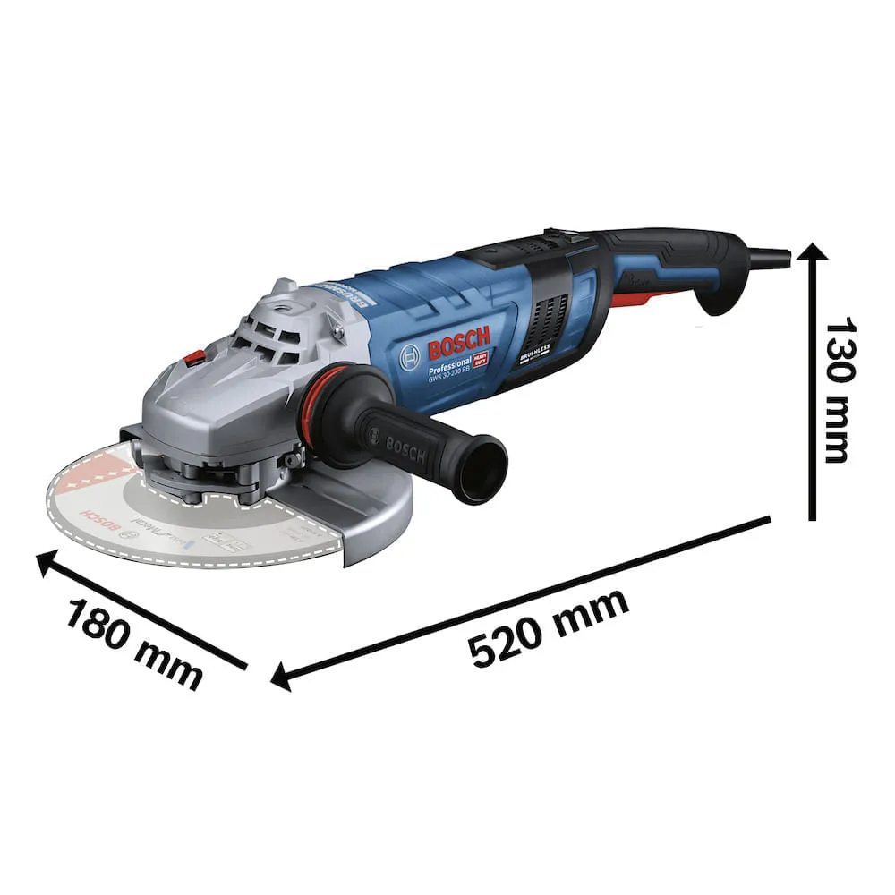 Esmerilhadeira Brushless Bosch GWS 30-230 PB 2800W 220V