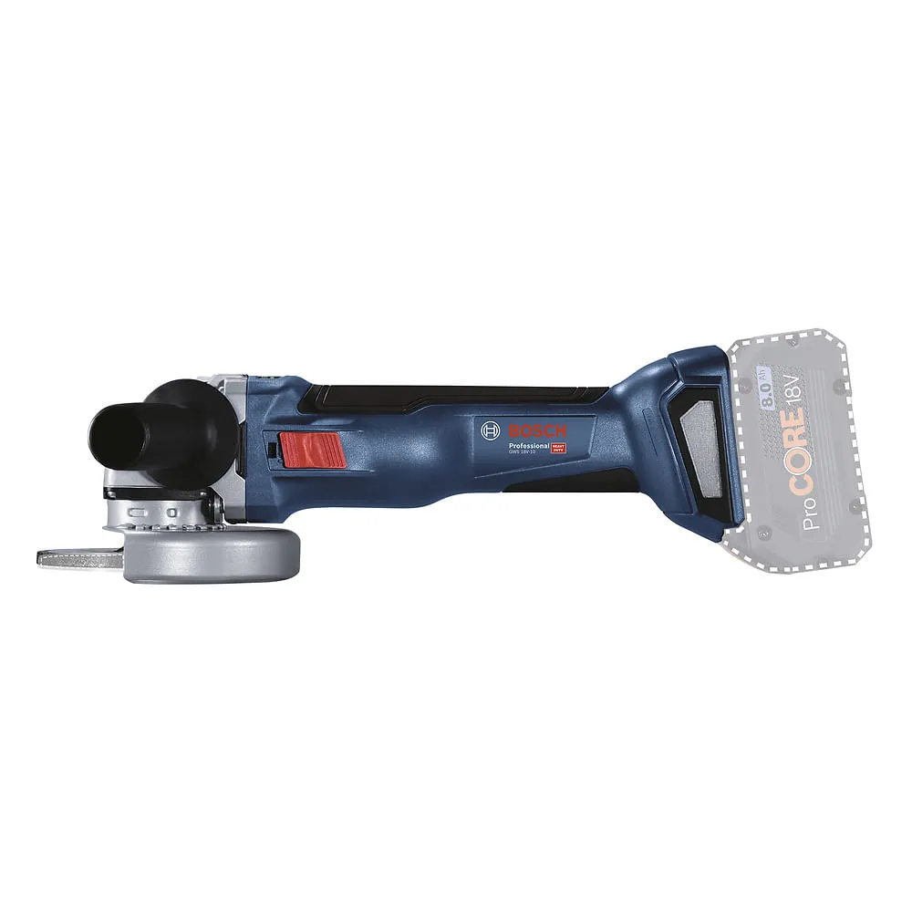 Esmerilhadeira angular Bosch GWS 18V-10 P Sem bateria