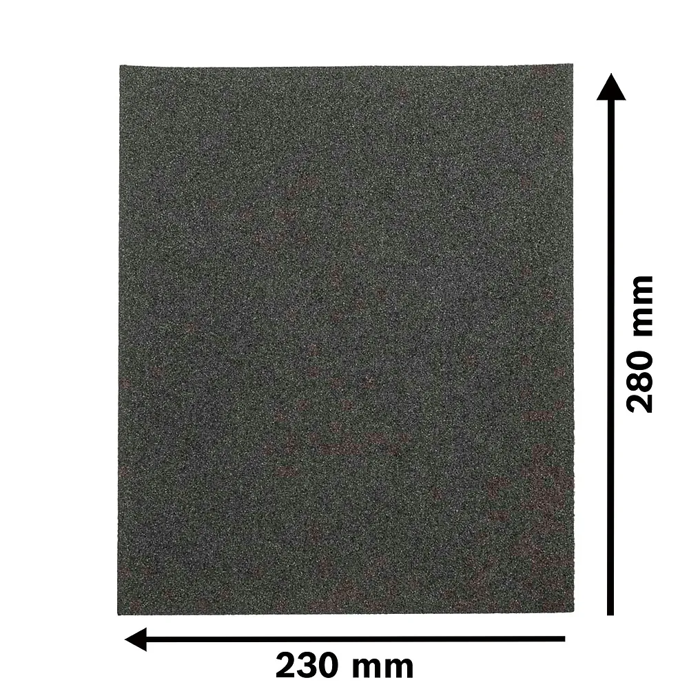 Folha de lixa Bosch Black for Stone; 230x280mm 1und