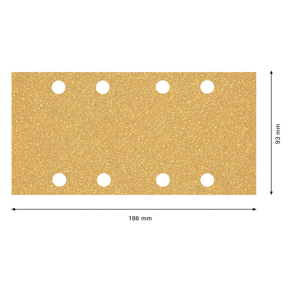 Folhas de lixa Bosch EXPERT C470 93x186 mm, 10 peças