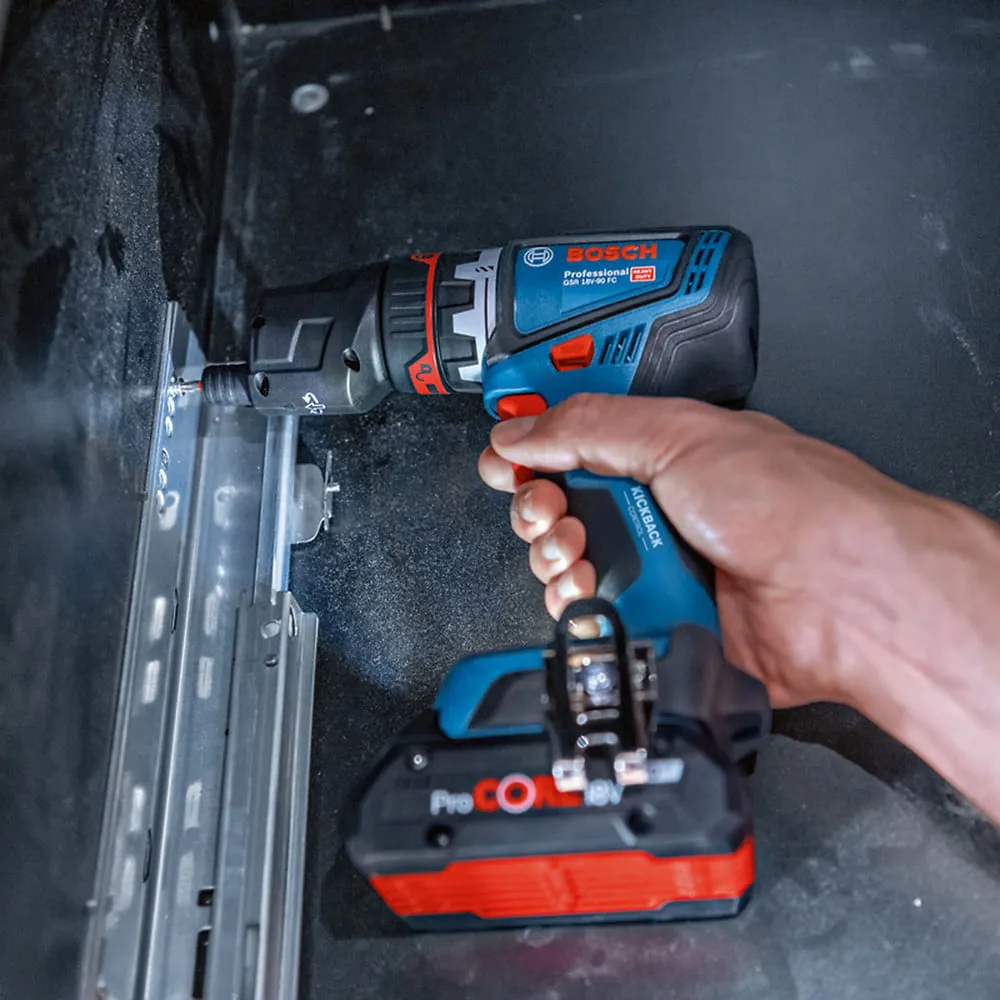 Furadeira e parafusadeira Bosch GSR 18V-90 FC Brushless Sem bateria
