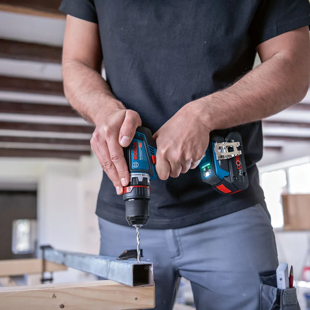 Furadeira e parafusadeira Bosch GSR 18V-90 FC Brushless Sem bateria