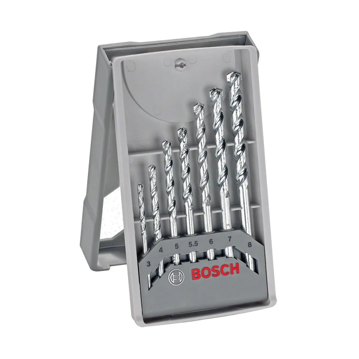 Jogo brocas para concreto Bosch CYL-1 Ø3-4-5-5.5-6-7-8mm