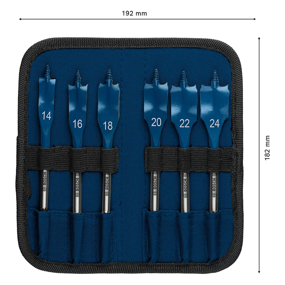 Jogo com 6 brocas Bosch EXPERT Self Cut Speed 152mm
