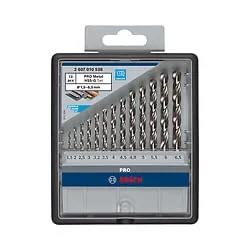 Jogo de Brocas Bosch PRO Metal HSS-G 1,5-6,5mm, 13un