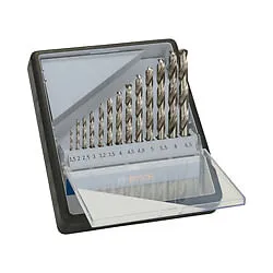 Jogo de Brocas Bosch PRO Metal HSS-G 1,5-6,5mm, 13un