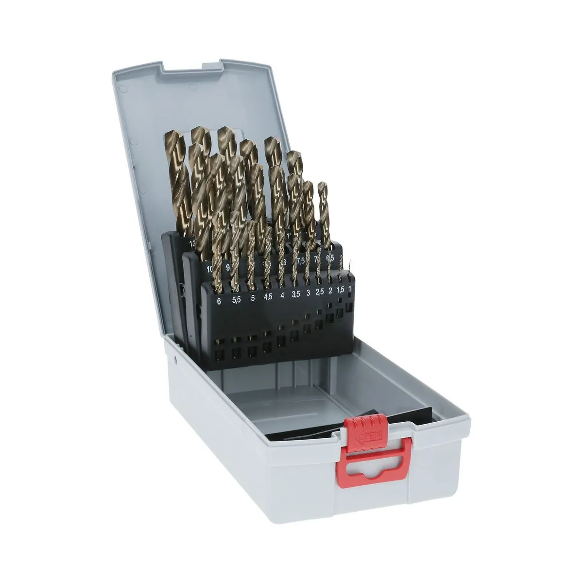 Jogo de Brocas Bosch PRO Stainless Steel HSS-Co 1-13mm, 25un