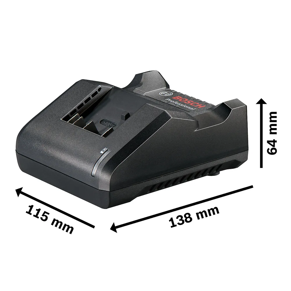 Kit 2 Baterias GBA 18V 2Ah + Carregador Bosch GAL18V-20 Bivolt