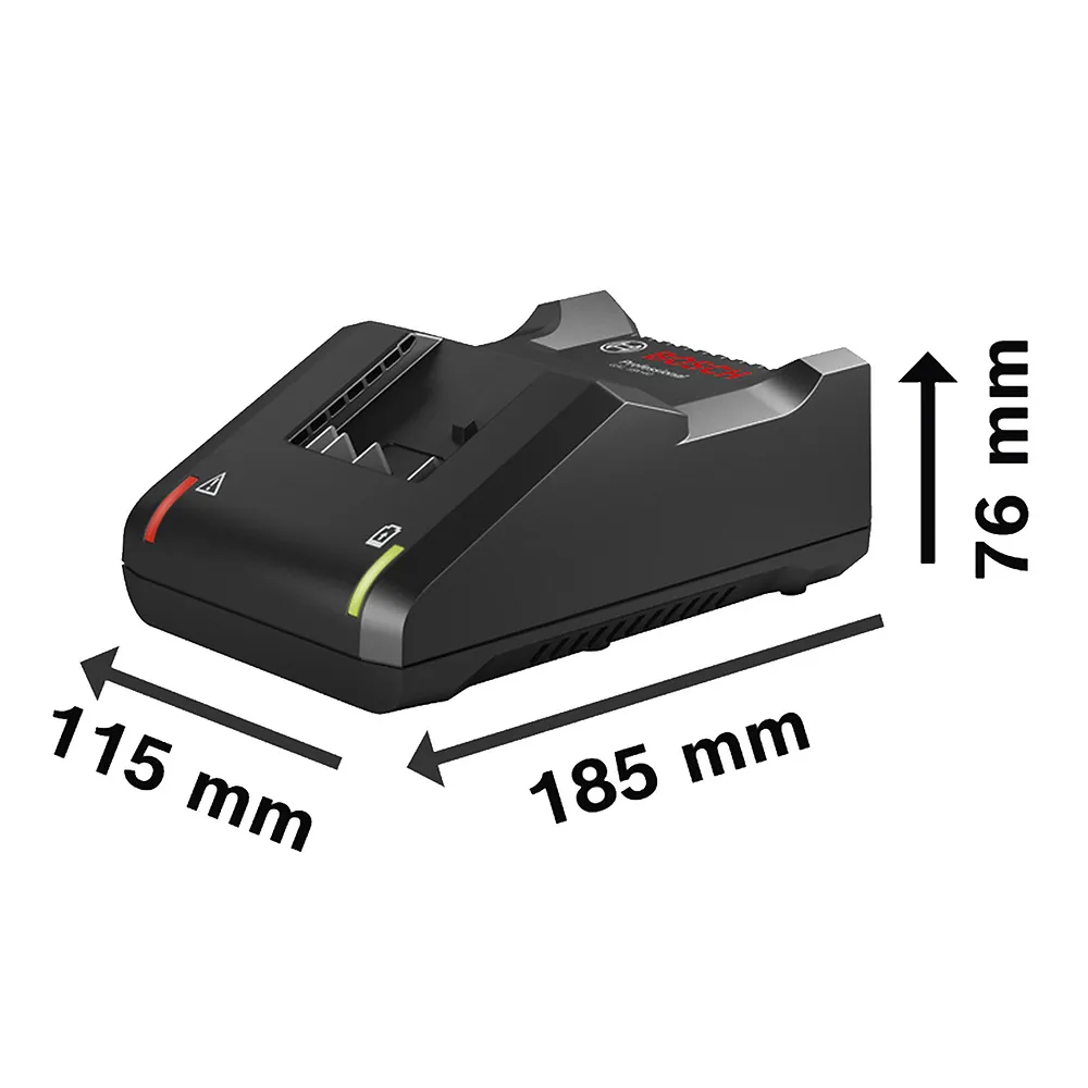 Kit 2 Baterias GBA 18V 4Ah + Carregador Bosch GAL18V-40 Bivolt