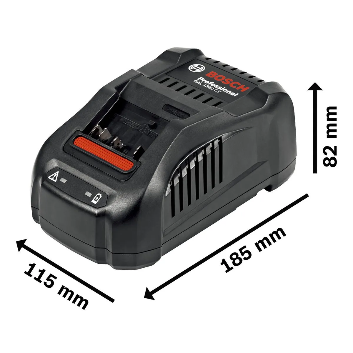 Kit Bosch 2 baterias GBA 18V 4,0Ah e Carregador GAL 1880 CV 220V