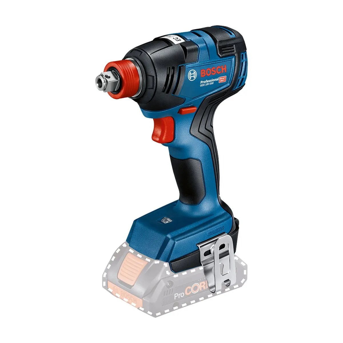 Kit Bosch Parafusadeira GSB 18V-50 + Parafusadeira e chave de impacto GDX 18V-200