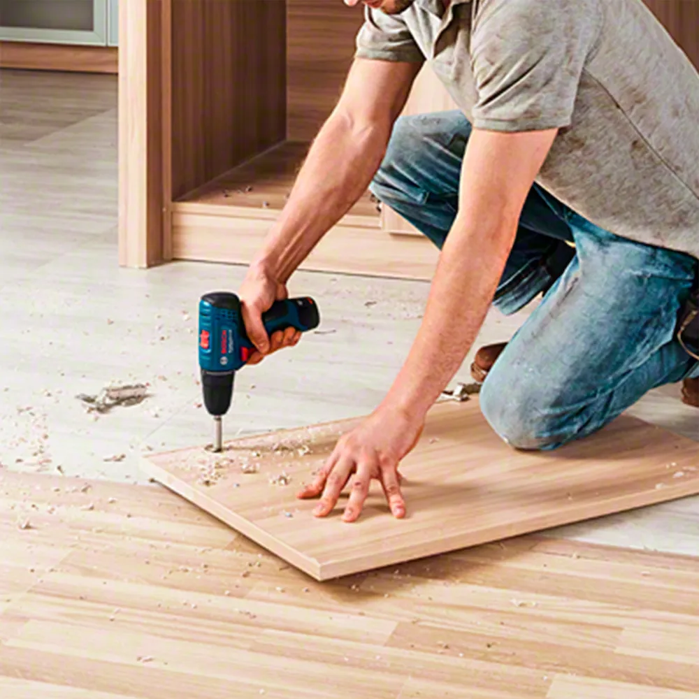 Kit Bosch Parafusadeira GSR120-LI + Parafusadeira de impacto GDR120-LI 2B+M